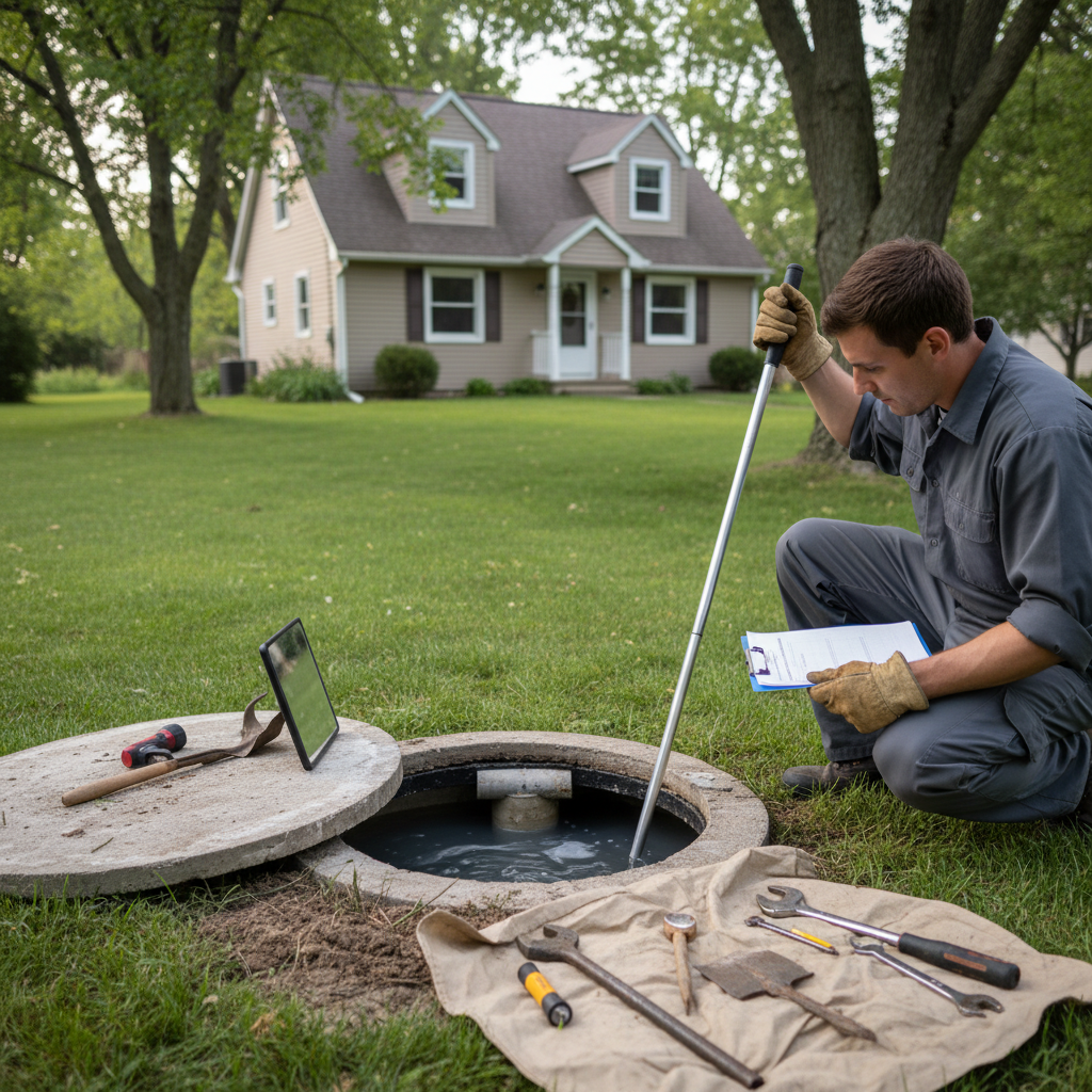 Septic inspection checklist for homeowners