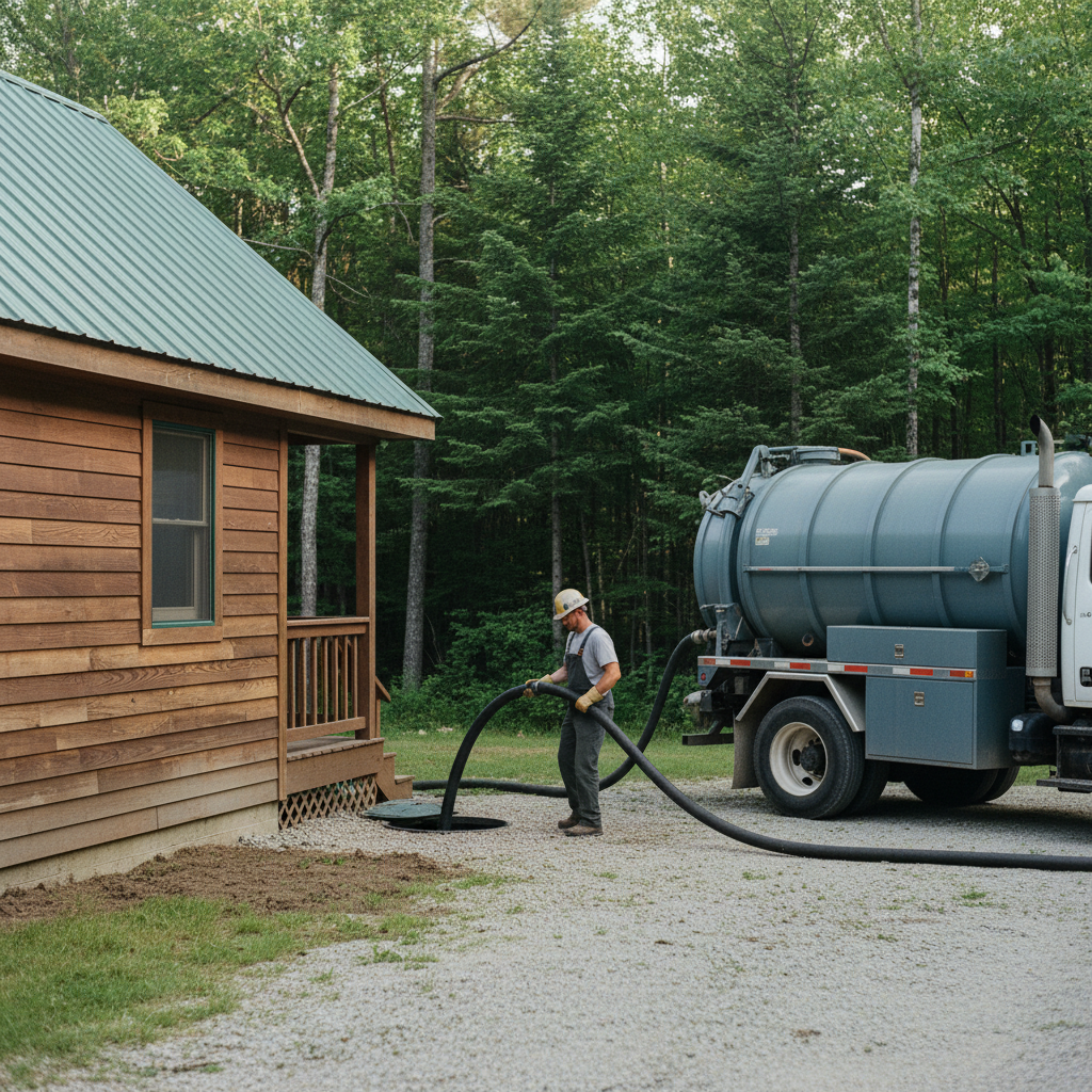 Septic pumping for vacation homes and rentals