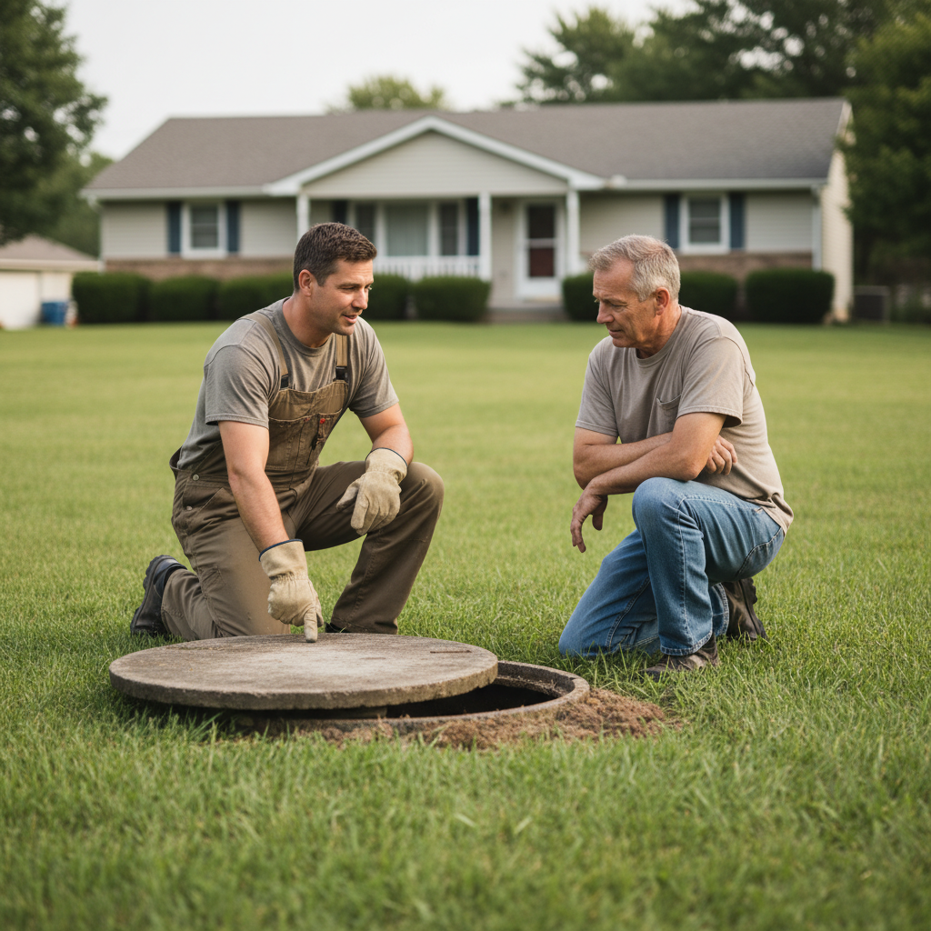 Signs your septic tank needs pumping not repair